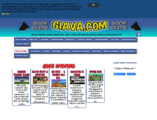 giochi.giava.com screenshot