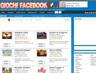 giochifacebook.it screenshot