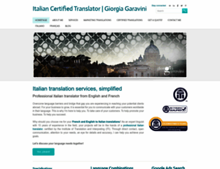 giorgiagaravini.com screenshot