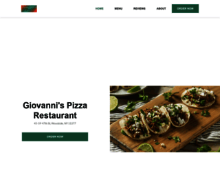 giovannispizzarestaurant.net screenshot