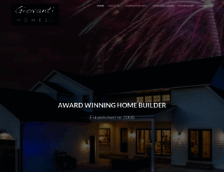 giovantihomes.com screenshot