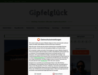 gipfel-glueck.de screenshot
