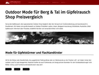 gipfelrausch.com screenshot