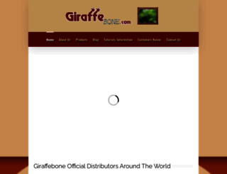 giraffebone.com screenshot