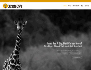 giraffecvs.co.uk screenshot
