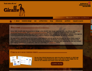 giraffeweb.net screenshot