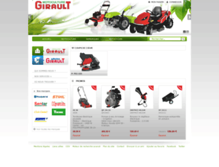 giraultmotoculture.com screenshot