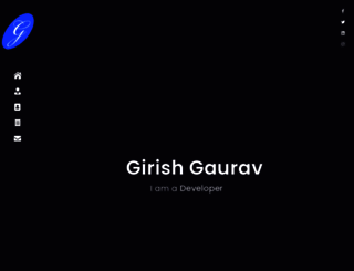 girishgaurav.com screenshot