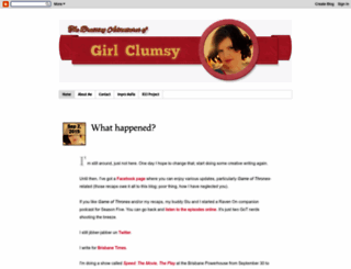 girlclumsy.com screenshot