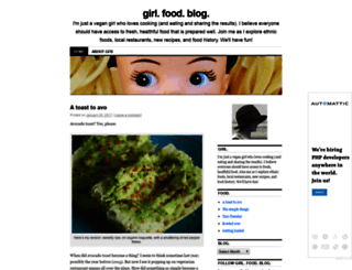 girlfoodblog.wordpress.com screenshot