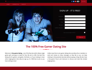 girlgamerdating.com screenshot