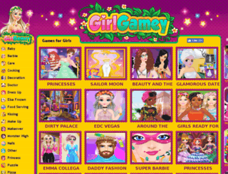 girlgamesbox.com screenshot