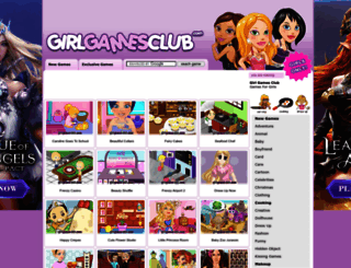 girlgamesclub.com screenshot