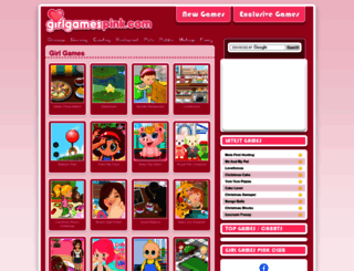 girlgamespink.com screenshot