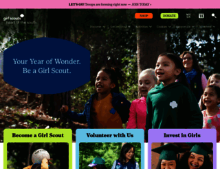 girlscoutshs.org screenshot