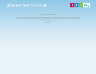 girlsescortslondon.co.uk screenshot