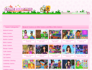 girlsgamesnew.com screenshot