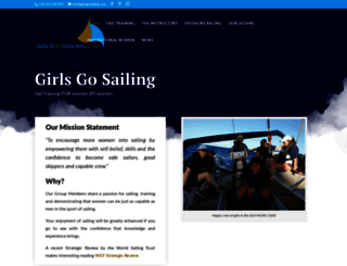 girlsgosailing.com screenshot