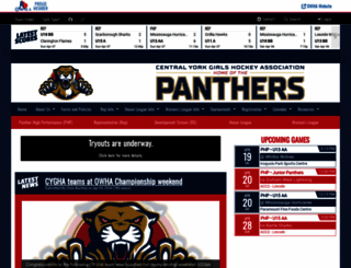 girlshockey-centralyork.com screenshot