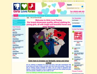 girlsloveponies.co.uk screenshot
