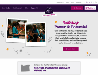 girlsontherunpdx.org screenshot