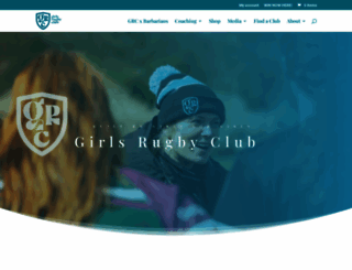 girlsrugbyclub.com screenshot