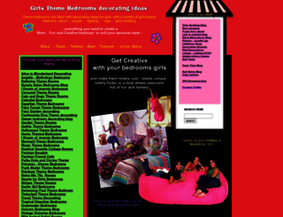 girlsthemebedrooms.com screenshot