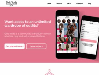 girlstrade.com.au screenshot