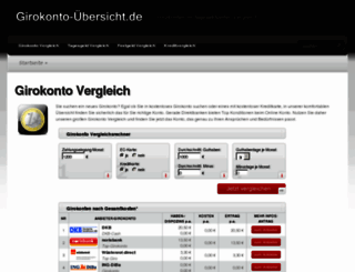 girokonto-uebersicht.de screenshot