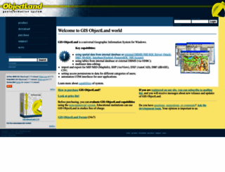 gis-objectland.com screenshot