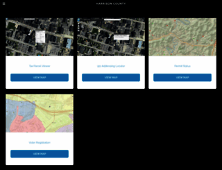 gis.harrisoncountywv.com screenshot