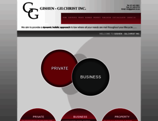 gishen.co.za screenshot
