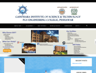 gist.edu.pk screenshot