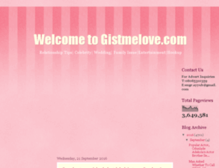 gistmelove.com.ng screenshot