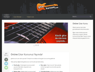gitarkursum.com screenshot