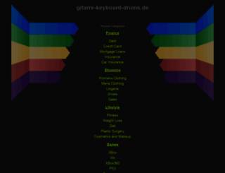gitarre-keyboard-drums.de screenshot