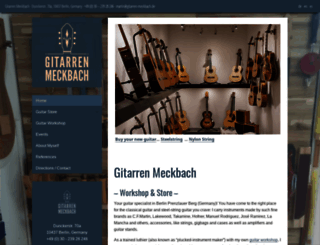gitarren-meckbach.de screenshot
