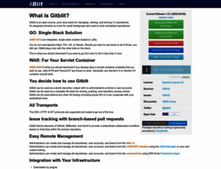 gitblit.com screenshot