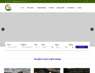 gite-lozere-aubrac.com screenshot