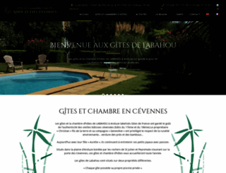 gite-vert-anduze.com screenshot