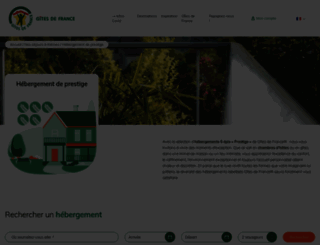 gites-de-france-charme.com screenshot