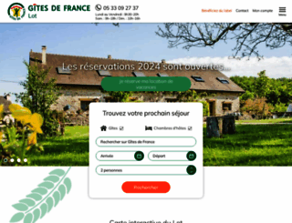 gites-de-france-lot.fr screenshot