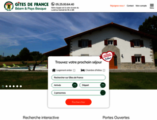 gites64.com screenshot