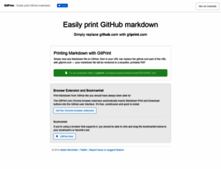 gitprint.com screenshot