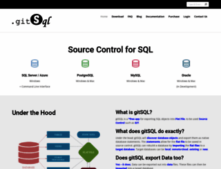 gitsql.net screenshot