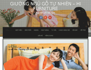 giuonggotunhien.com screenshot