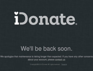 give.idonate.com screenshot