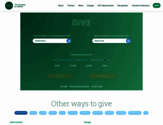 give.insead.edu screenshot
