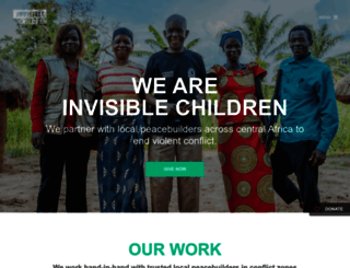 give.invisiblechildren.com screenshot