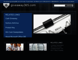 giveaway365.com screenshot
